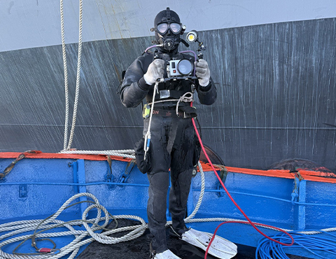 In-water survey